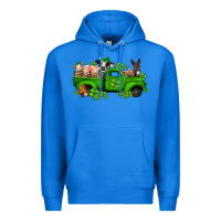 True Royal st patricks farm animals truck Premium Hoodie - Jasminsmagicworld