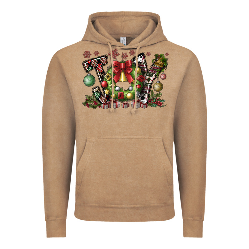 Joy Vintage Hoodie by CowhideDigitalArt | Teevron