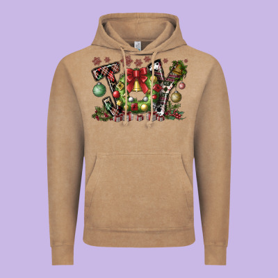 Joy Vintage Hoodie Designed By Cowhidedigitalart