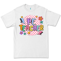 White pe teacher Premium Tee - MaliasSmallBusiness