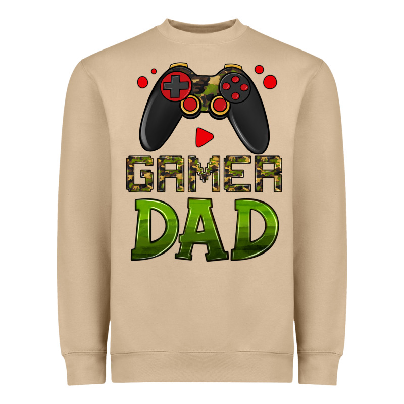 Gamer Dad Heavyweight Sweatshirt by HRA Design Shop | Teevron