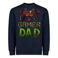 Navy gamer dad Heavyweight Sweatshirt - HRA Design Shop