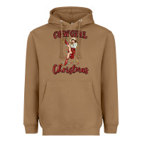Toasted Coconut cowgirl christmas Heavyweight Hoodie - MaliasSmallBusiness