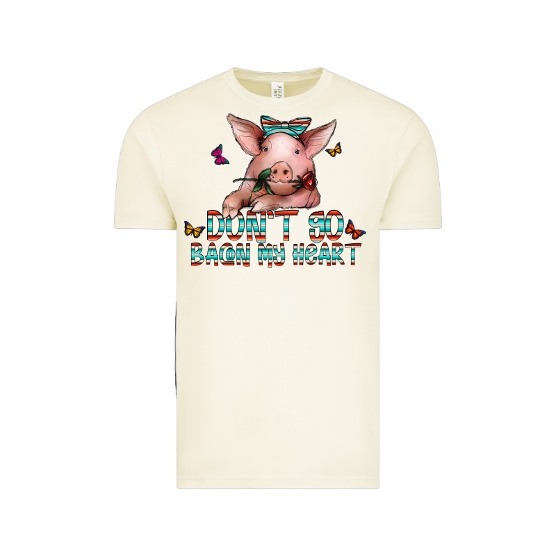 Don't Go Bacon My Heart Vintage Tee by CowhideDigitalArt | Teevron