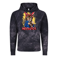 Cloud Black Meowica 4th of july Vintage Hoodie - CowGirlArtShop