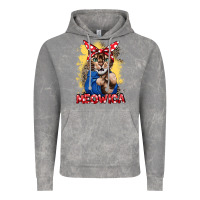 Cloud Rock Meowica 4th of july Vintage Hoodie - CowGirlArtShop