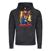 Vintage Black Meowica 4th of july Vintage Hoodie - CowGirlArtShop