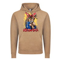 Vintage Coffee Meowica 4th of july Vintage Hoodie - CowGirlArtShop
