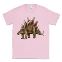 Bubblegum Pink dinosaur stegosaurus Classic Tee - Artiststas
