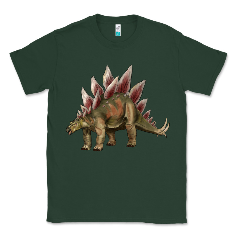 Dinosaur Stegosaurus Classic Tee by Artiststas | Teevron