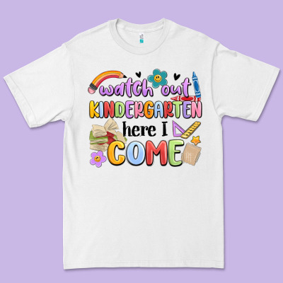Premium Tee watch out kindergarten here i come