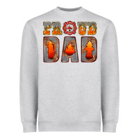 Heather Grey proud dad Heavyweight Sweatshirt - HRA Design Shop