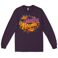 Plum thankful mama Long Sleeve Tee - JahusDesignShop
