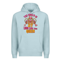 Blue Mist the queen is 37 long live the queen kopya Premium Hoodie - Jasminsmagicworld