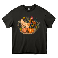 Asphalt fall coop animals pumpkin Heavy Core Tee - Artiststas