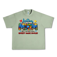 Oil Green autism mom like a normal mom except much cooler Urban Heavy Tee - JahusDesignShop