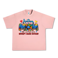 Salmon autism mom like a normal mom except much cooler Urban Heavy Tee - JahusDesignShop