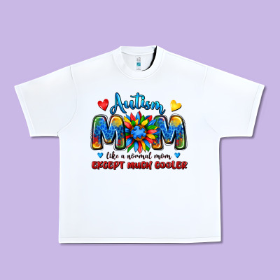 Autism Mom Like A Normal Mom Except Much Cooler Urban Heavy Tee Designed By Jahusdesignshop
