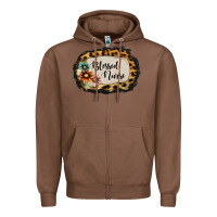 Chestnut blessed nurse Zipper Hoodie - Jasminsmagicworld