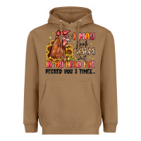 Toasted Coconut i may look calm but in my head i've pecked you Heavyweight Hoodie - MaliasSmallBusiness