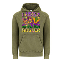 Vintage Olive laissez les bon temps rouler Vintage Hoodie - FaDigitalArtStudio