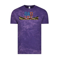 Cloud Purple patriotic dad life 16oz libbey cup Vintage Tee - HRA Design Shop