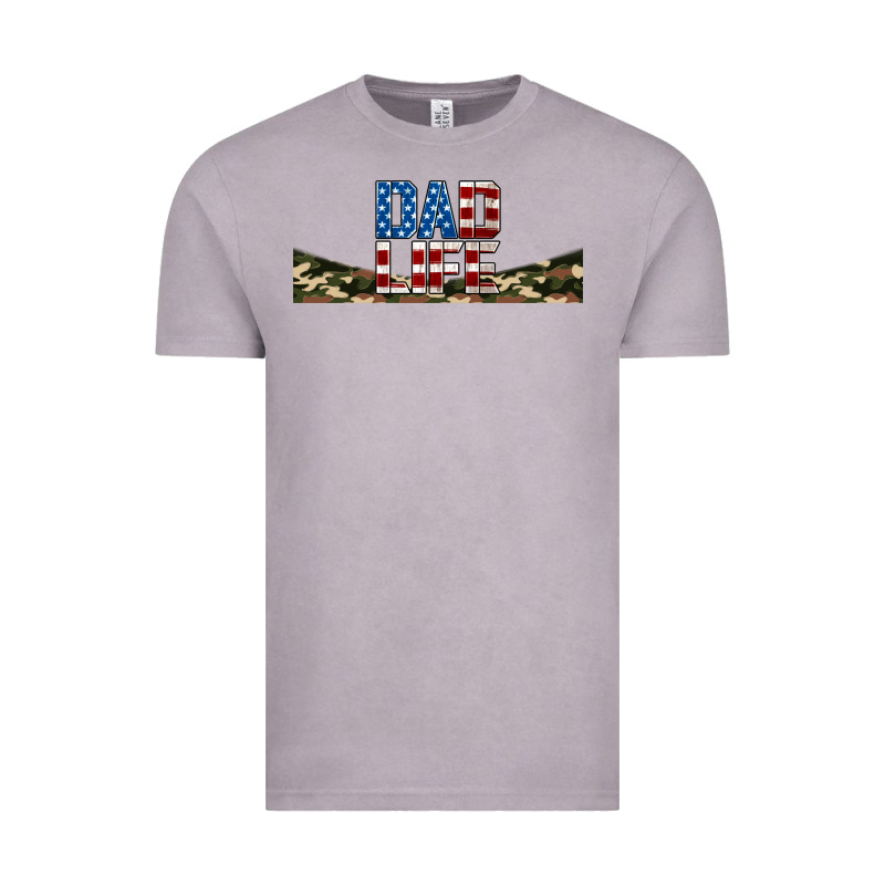 Patriotic Dad Life 16oz Libbey Cup Vintage Tee by HRA Design Shop | Teevron