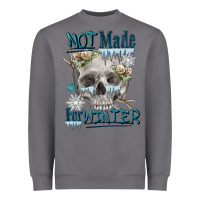 Storm not made for winter skull Heavyweight Sweatshirt - FaDigitalArtStudio
