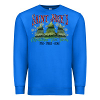 True Royal Saint Nick's Christmas Tree Farm Premium Sweatshirt - MaliasSmallBusiness