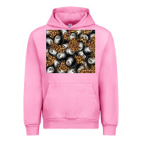 Fuchsia Pink pool with leopard tumbler tbs Urban Hoodie - TumblerDesignByShophia