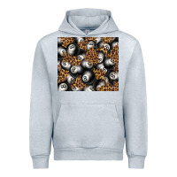 Heather Grey pool with leopard tumbler tbs Urban Hoodie - TumblerDesignByShophia