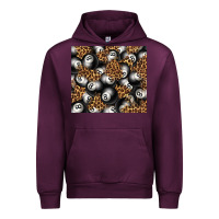 Mauve Wine pool with leopard tumbler tbs Urban Hoodie - TumblerDesignByShophia