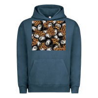 Pigment Midnight Navy pool with leopard tumbler tbs Urban Hoodie - TumblerDesignByShophia