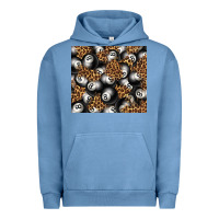 Pigment Pebble Blue pool with leopard tumbler tbs Urban Hoodie - TumblerDesignByShophia