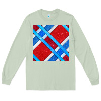 Matcha Glitter 4th Of July Seamless Pattern Long Sleeve Tee - BundleAndBundleShop