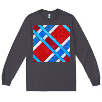Smoke Glitter 4th Of July Seamless Pattern Long Sleeve Tee - BundleAndBundleShop