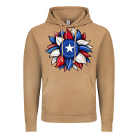 Vintage Camel sunflower texas flag 2 Vintage Hoodie - JahusDesignShop