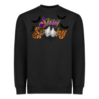 Black stay spooky Heavyweight Sweatshirt - RacoonDesign