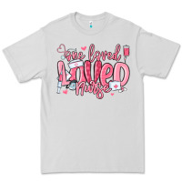 Dove Grey one loved nurse valentine's day Premium Tee - MaliasSmallBusiness