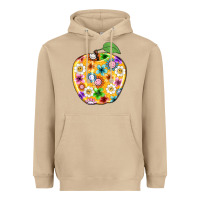 Mushroom colorful flora apple teacher Heavyweight Hoodie - NancyCooperArtShop