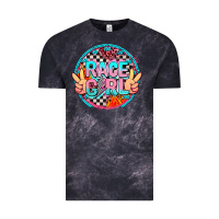 Cloud Black race girl Vintage Tee - AdoDesignShop