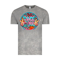Cloud Rock race girl Vintage Tee - AdoDesignShop