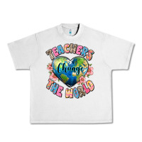 Lunar Rock teachers change the world Urban Heavy Tee - JahusDesignShop