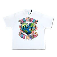 White teachers change the world Urban Heavy Tee - JahusDesignShop