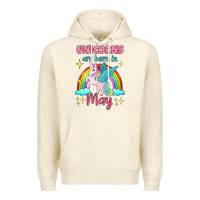 Sandshell unicorns are born in may Premium Hoodie - Jasminsmagicworld