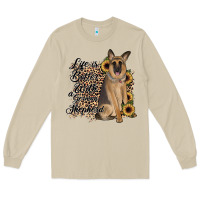 Mushroom Life is better with a German Shepherd Long Sleeve Tee - JahusDesignShop