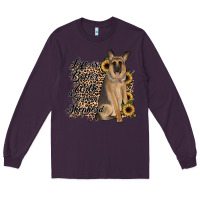 Plum Life is better with a German Shepherd Long Sleeve Tee - JahusDesignShop