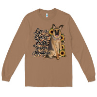 Toasted Coconut Life is better with a German Shepherd Long Sleeve Tee - JahusDesignShop