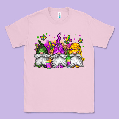 Mardi Gras Gnomes Classic Tee Designed By Jasminsmagicworld