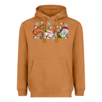 Meerkat christmas nurse Heavyweight Hoodie - MaliasSmallBusiness